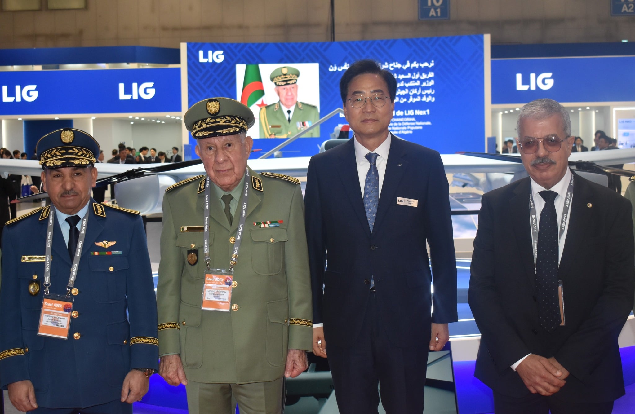 Chief of Staff Inspects Defense Innovations at ADEX 2025