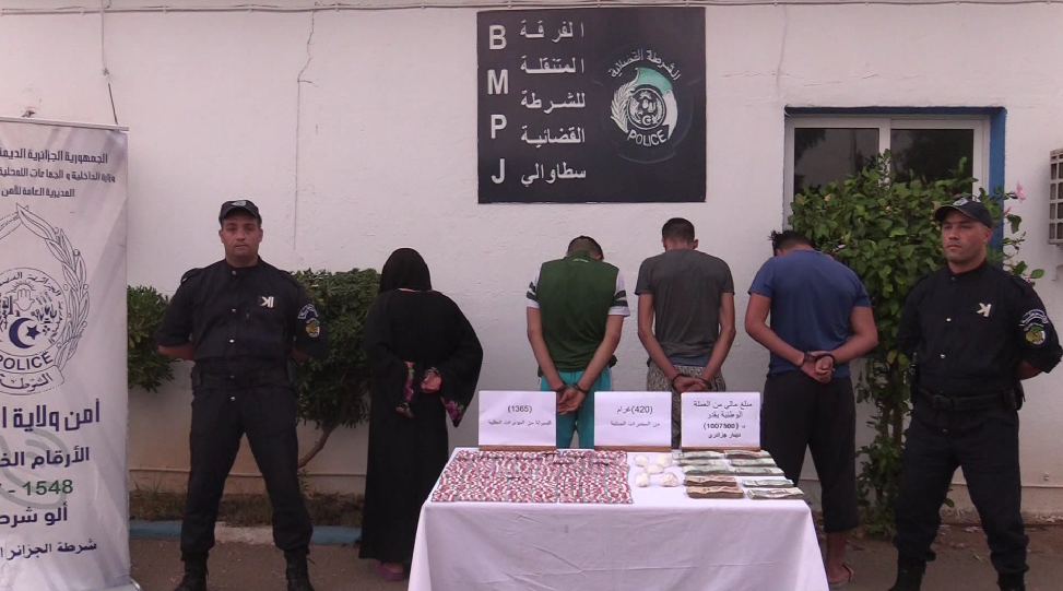 Major Drug Trafficking Ring Dismantled in Algiers