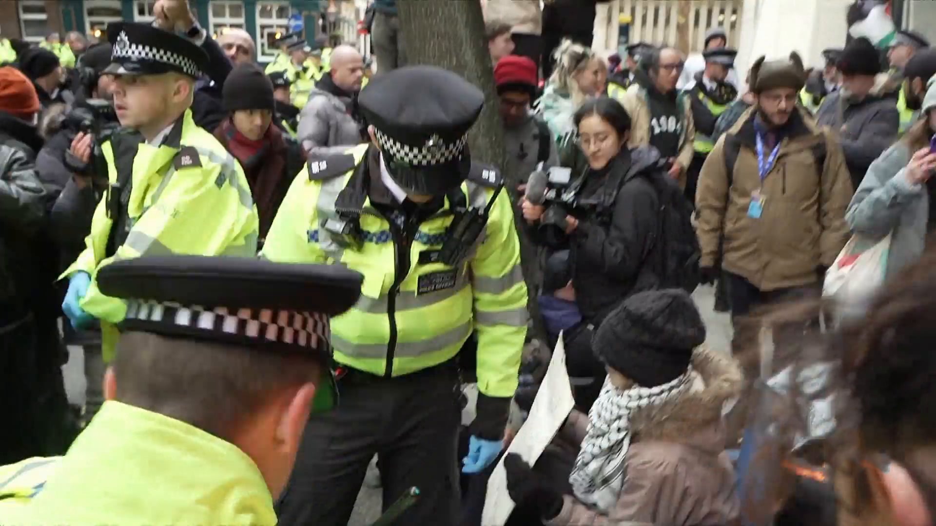 Protest in UK Demands Release of Palestine Action Detainees