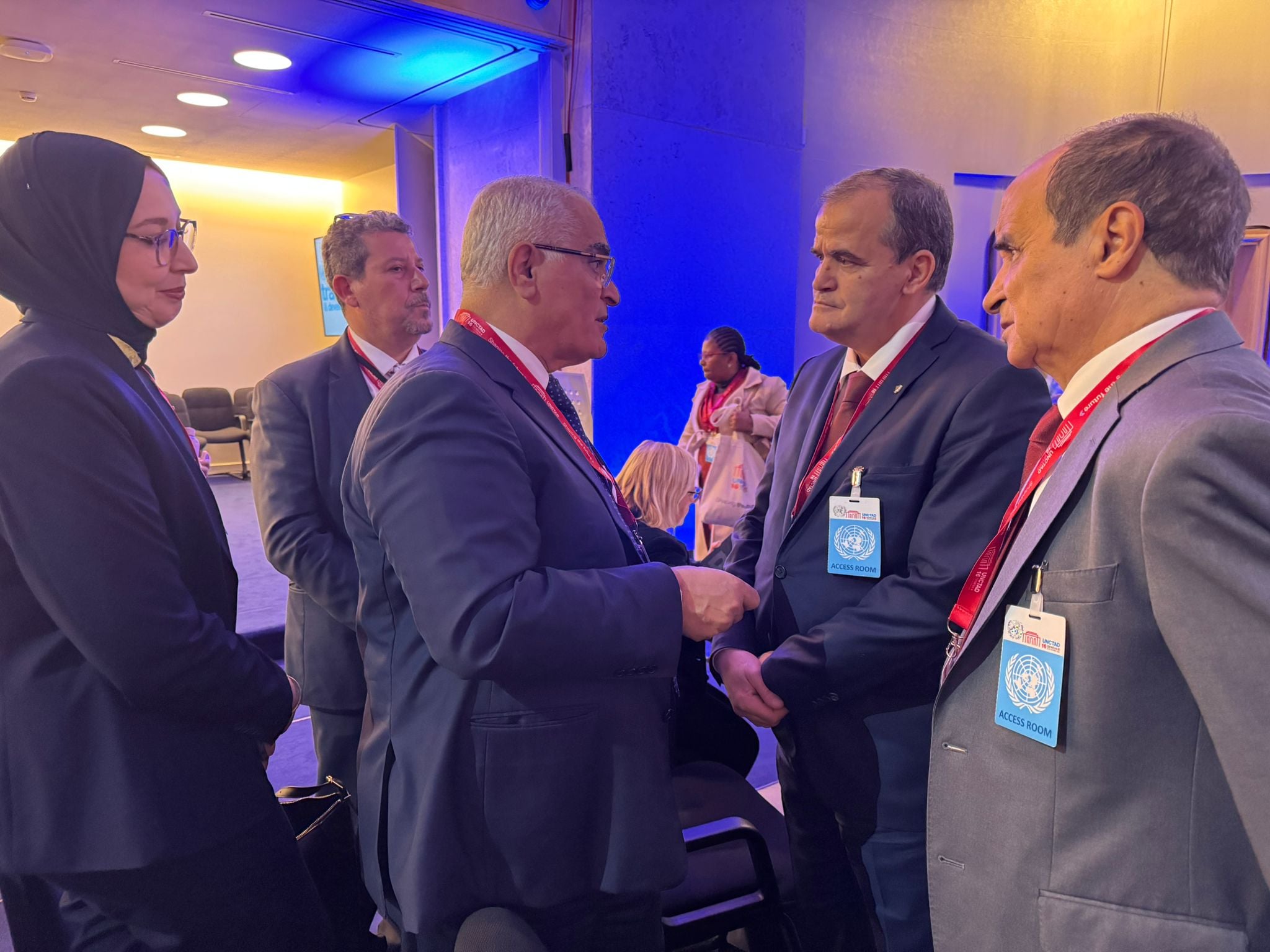 Minister Rezig Engages Officials at UNCTAD Conference in Geneva