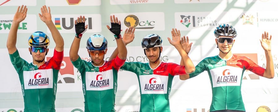 Algerian Cyclists Dominate African Road Race