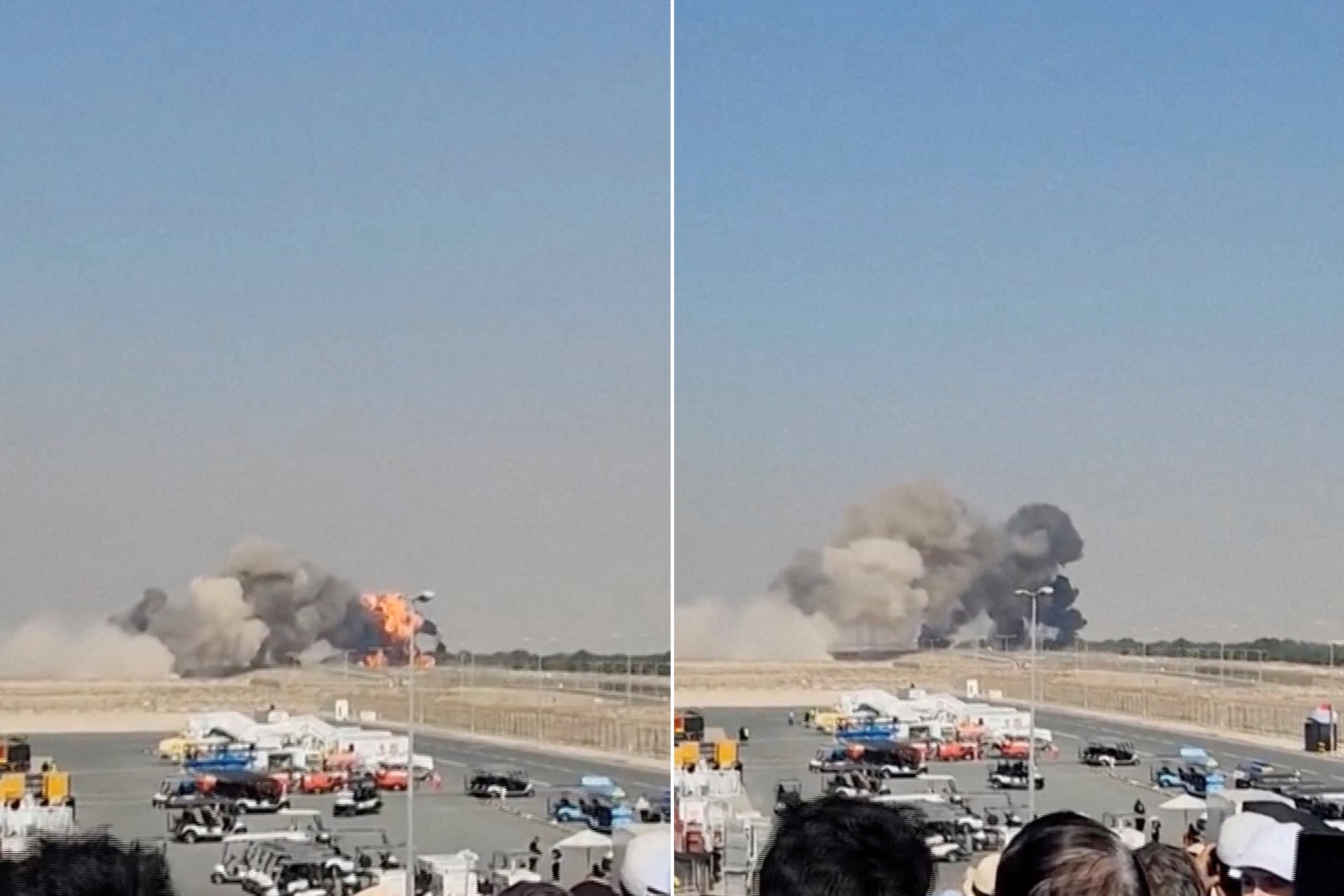 Indian Fighter Jet Crashes at Dubai Airshow, Pilot Killed
