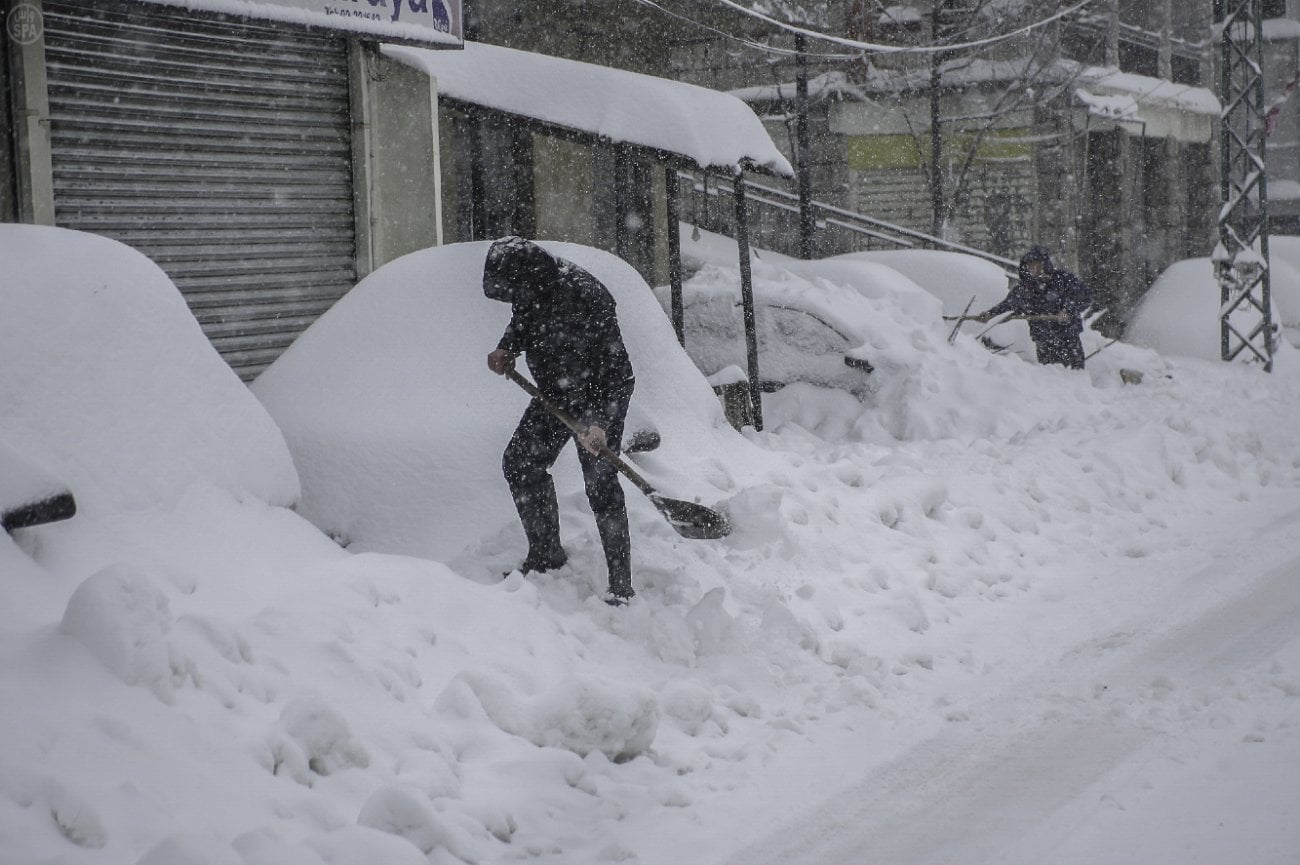 Heavy Snow and Rain Impact Several Algerian Provinces