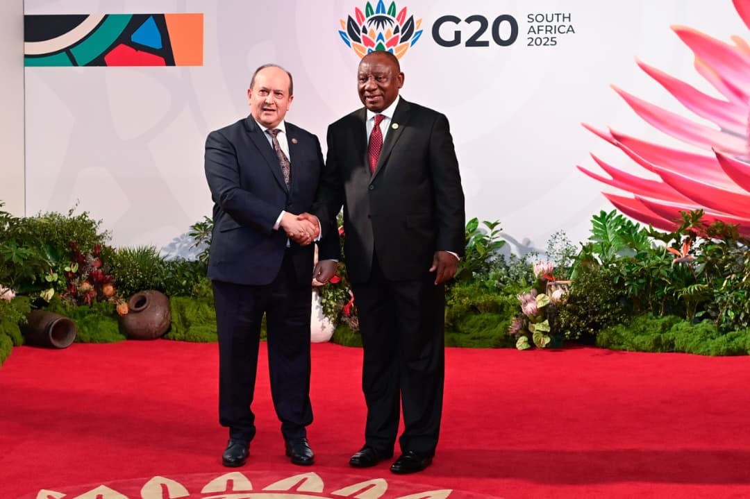 Algeria Participates in G20 Summit in South Africa