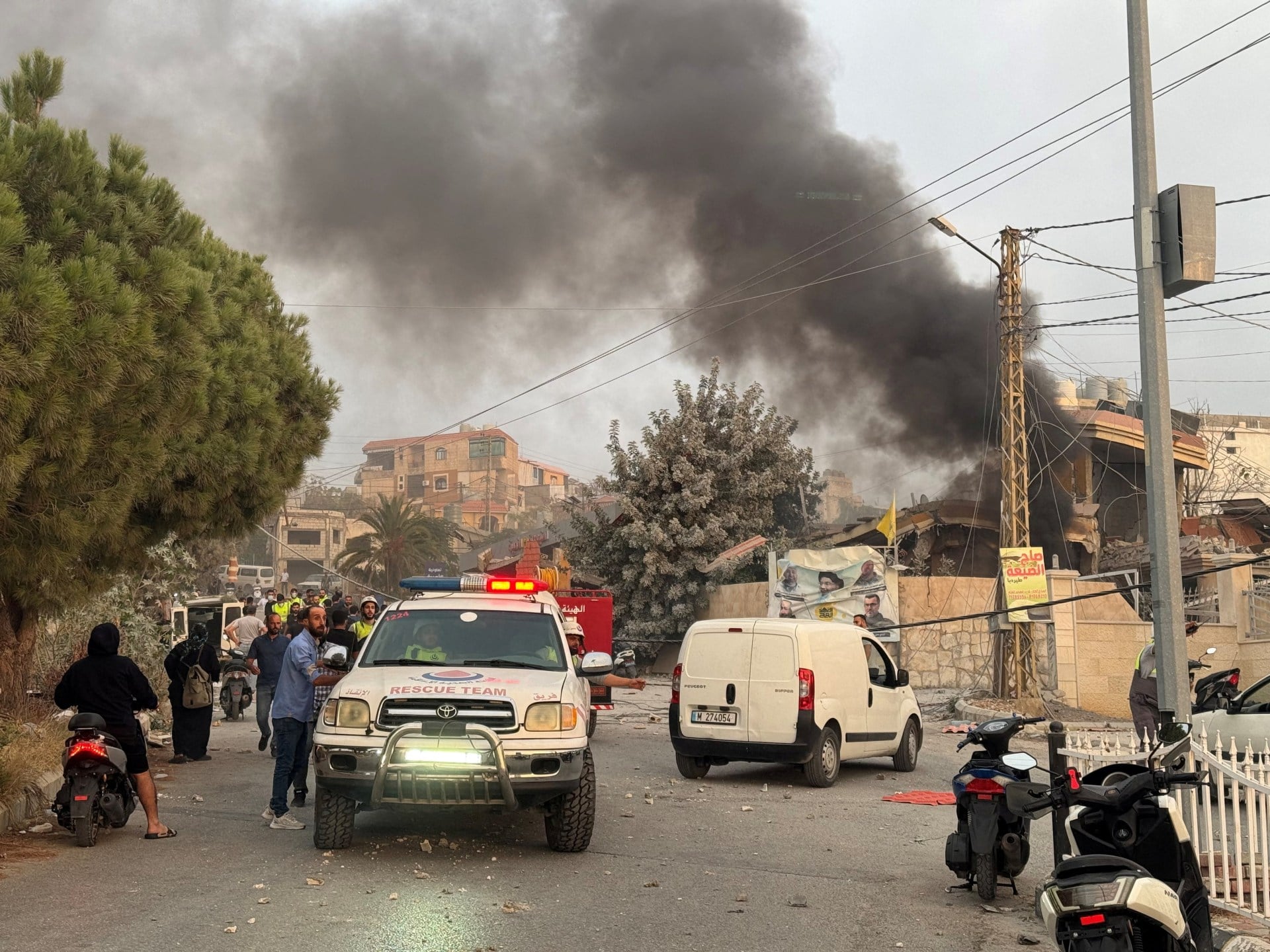 Israeli Airstrikes Target Southern Lebanon