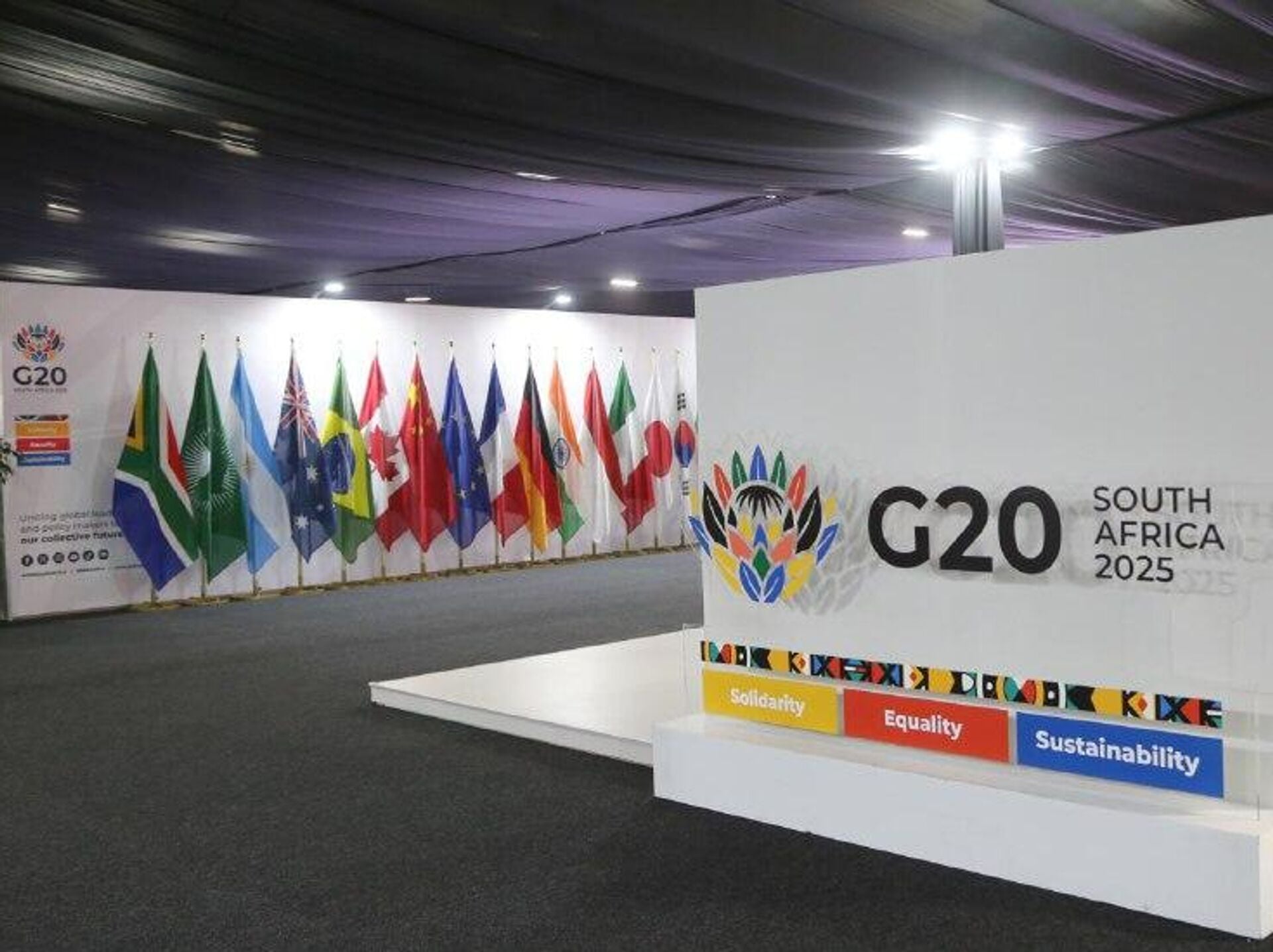 G20 Summit Kicks Off in Johannesburg, Focus on Global Equity