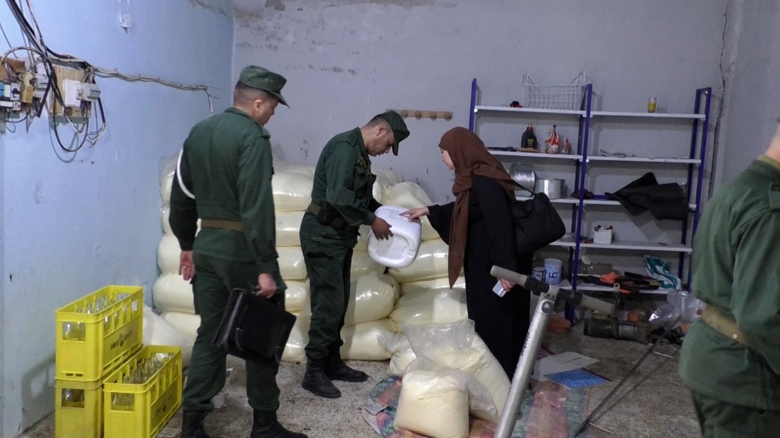 Illegal Cheese Factory Busted in Algiers Suburb