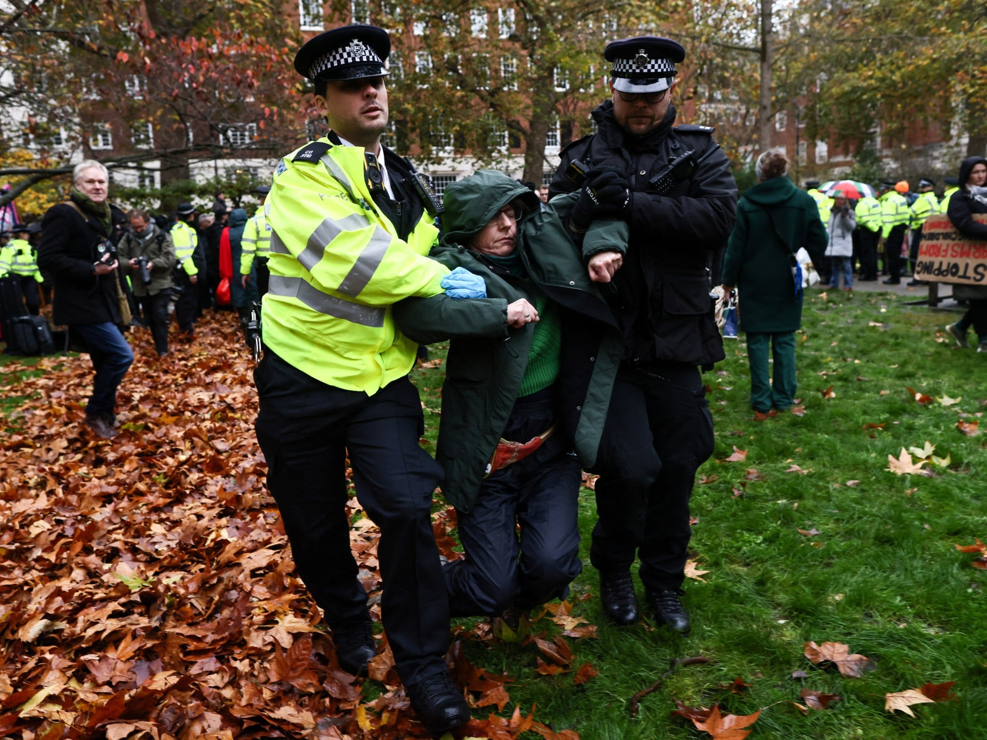 Dozens Arrested in London Protest Against Palestine Action Ban