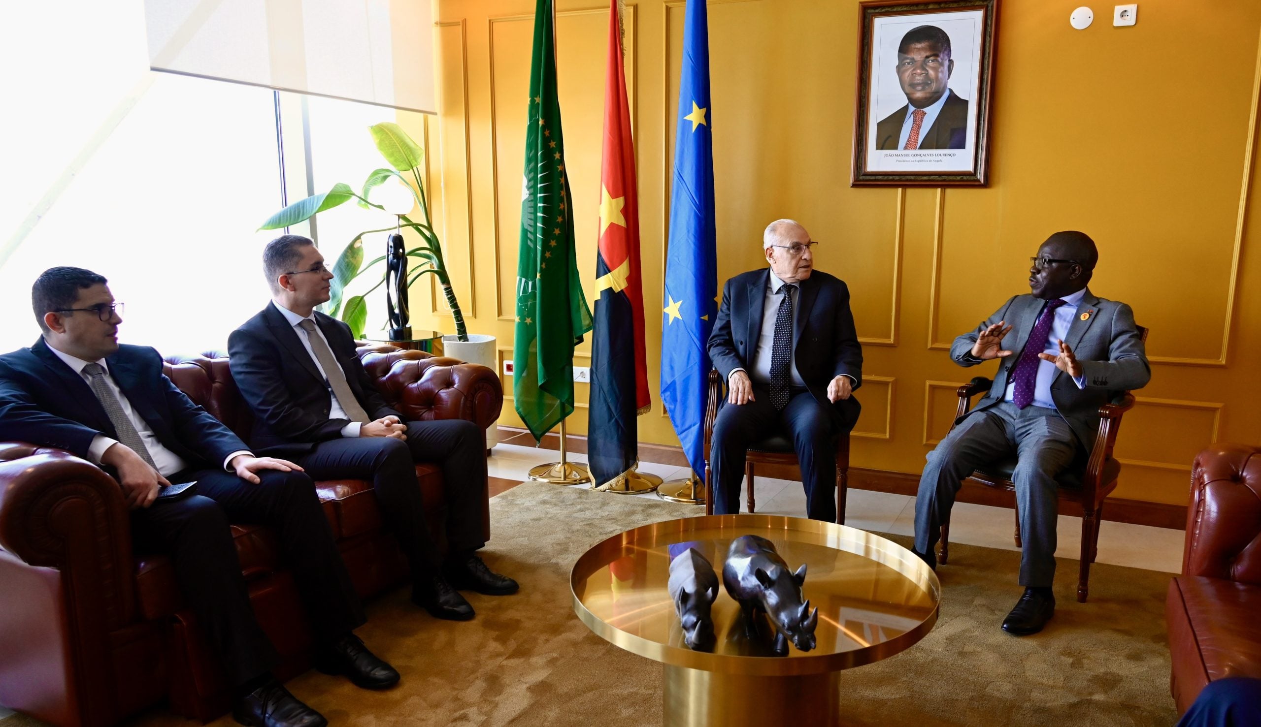 Attaf Represents Algeria at AU-EU Summit in Luanda