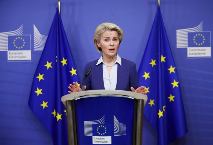 EU Chief von der Leyen Stresses Central Role in Ukraine Peace Plan
