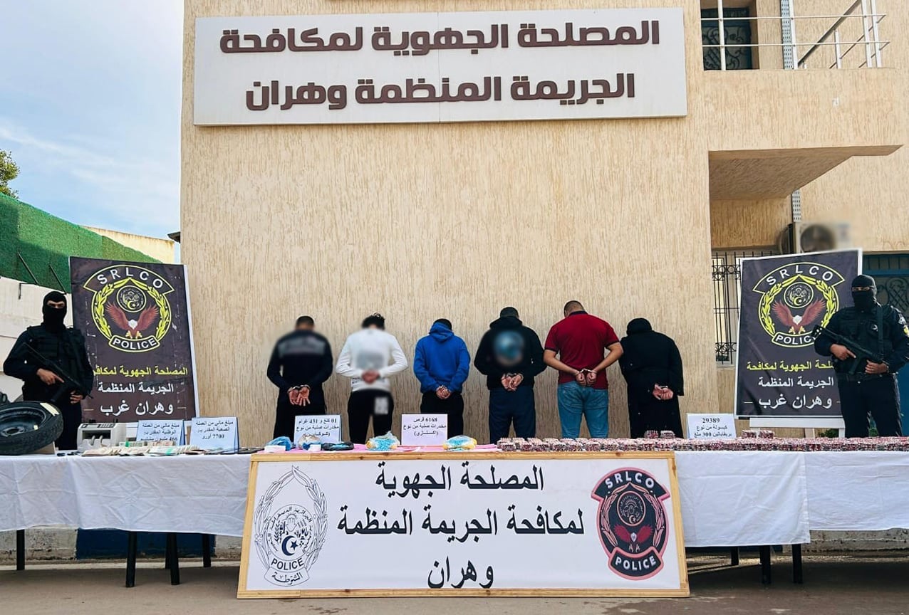 Major Drug Bust in Oran: Seven Arrested, Cocaine Seized