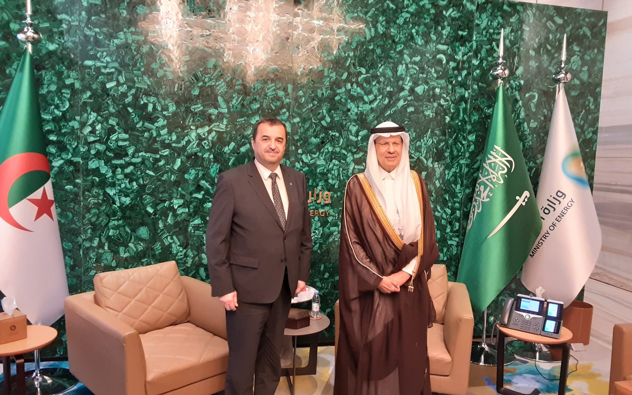 Algerian Energy Minister Discusses Cooperation with Saudi Counterpart
