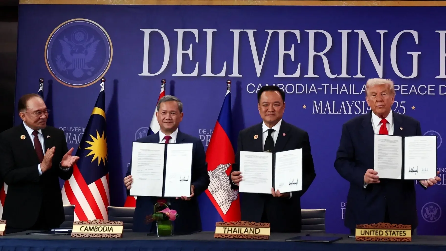 Thailand and Cambodia Sign Landmark Peace Accord