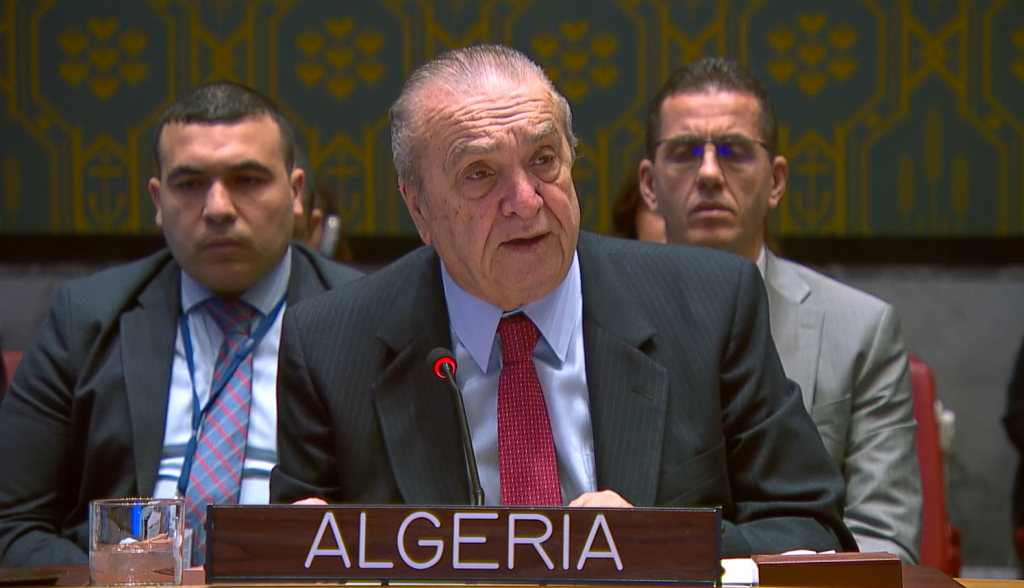 Algeria Urges Decisive Action to Preserve Gaza Ceasefire
