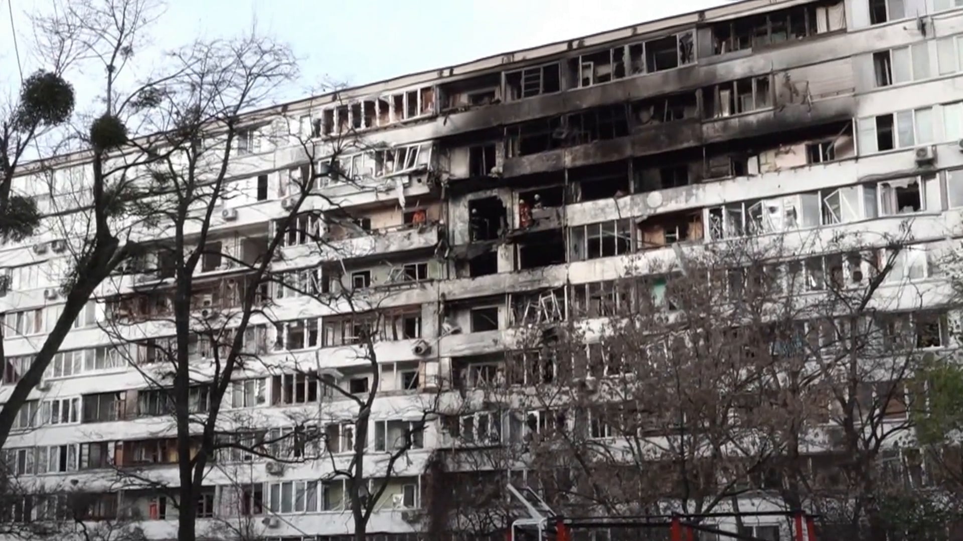 Russian Missile and Drone Attack Strikes Kyiv, Casualties Reported