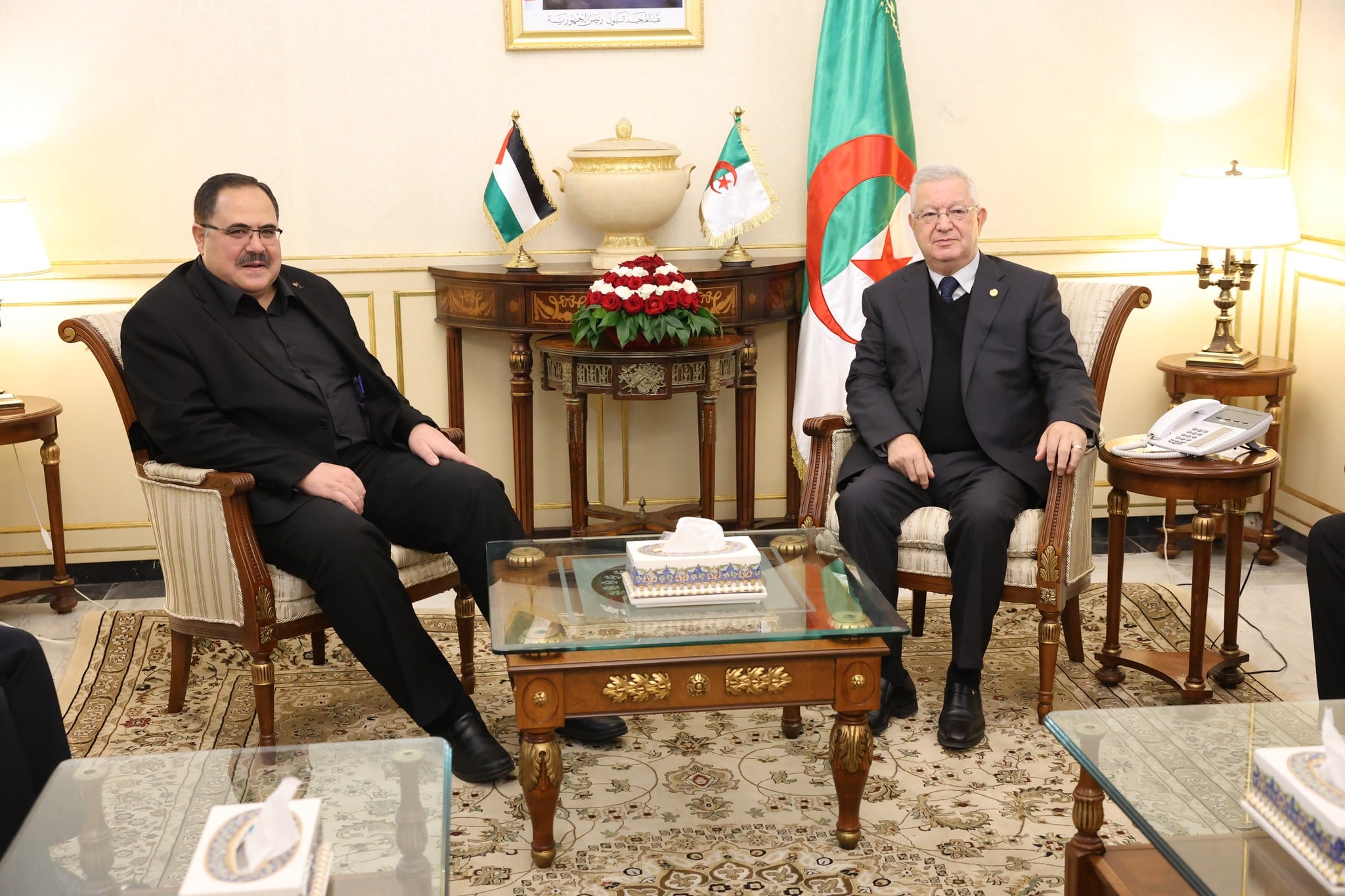 Algerian Senate President Reaffirms Steadfast Support for Palestine