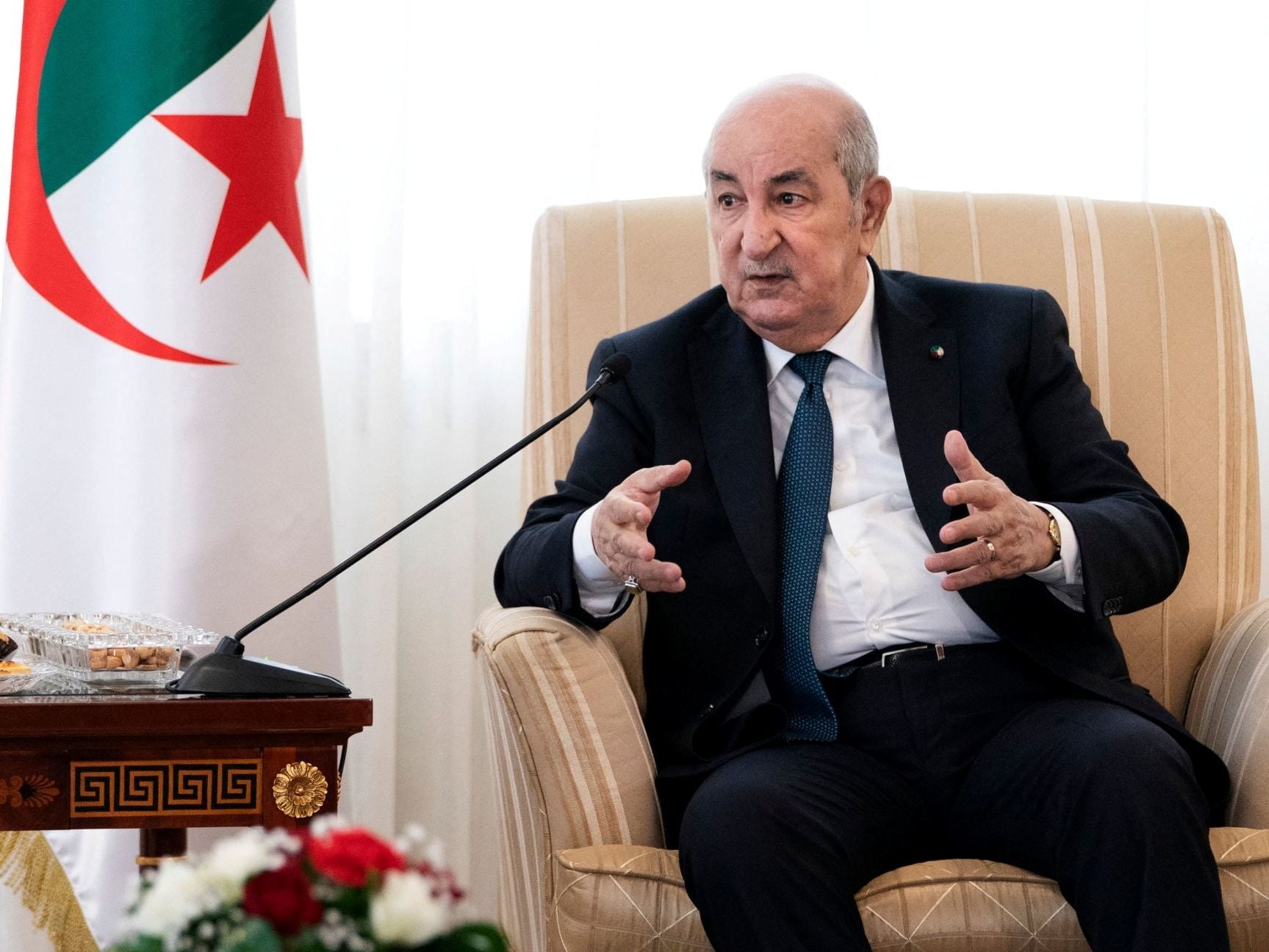 President Tebboune Meets Workers’ Party Leader Louisa Hanoune