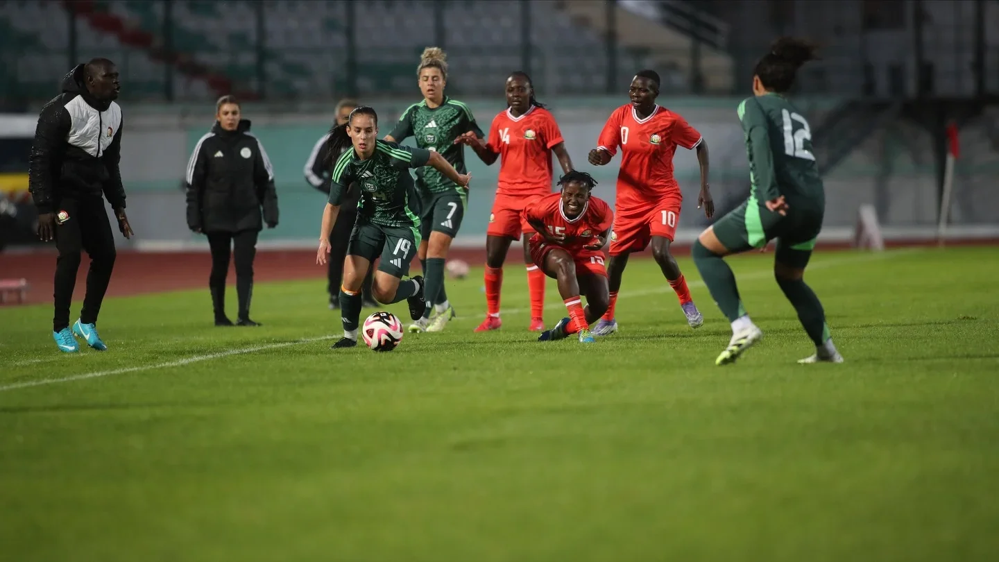 Algerian Women’s Team Secures Victory Against Kenya in Friendly