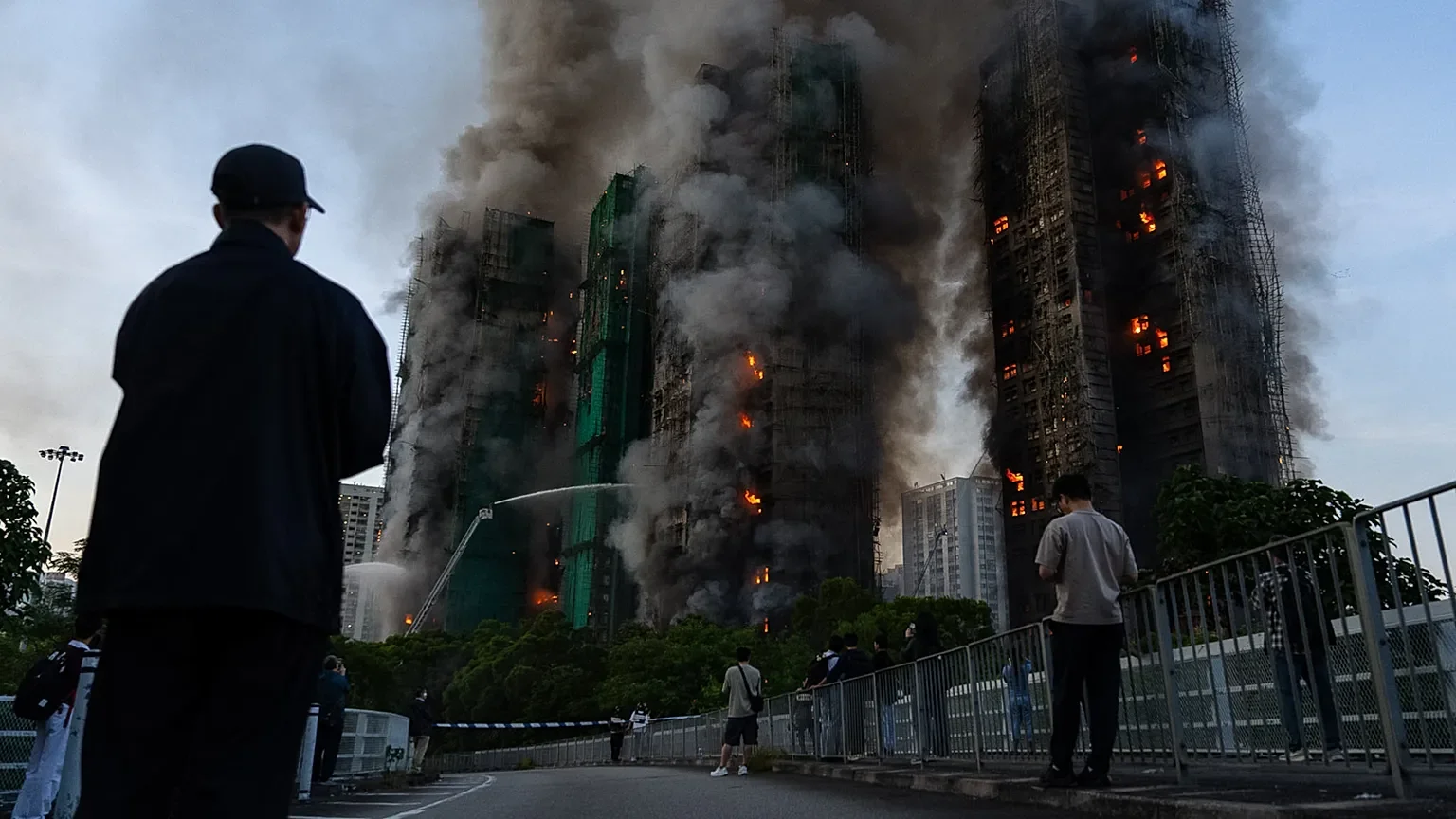 Major Fire Engulfs Hong Kong Residential Towers, Dozens Dead