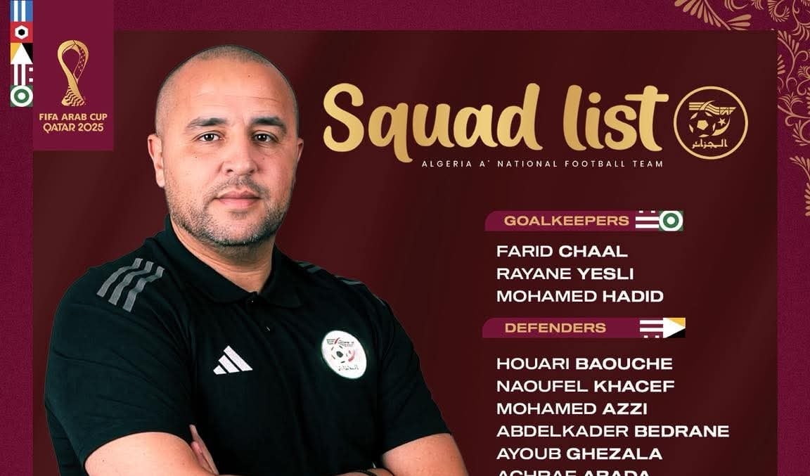 Algeria to Face Fatigued Sudan in Arab Cup Opener