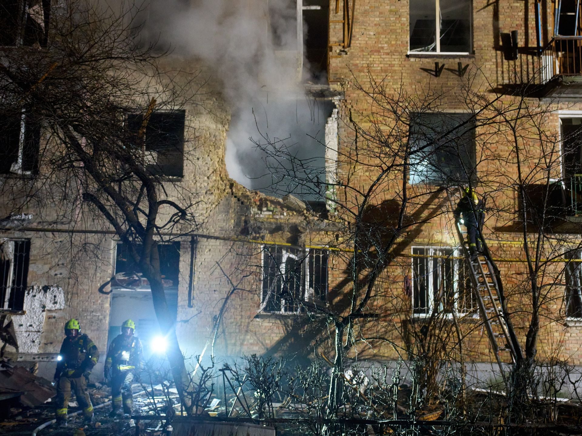 Kyiv Under Attack: Casualties Reported Amidst Intense Russian Strikes