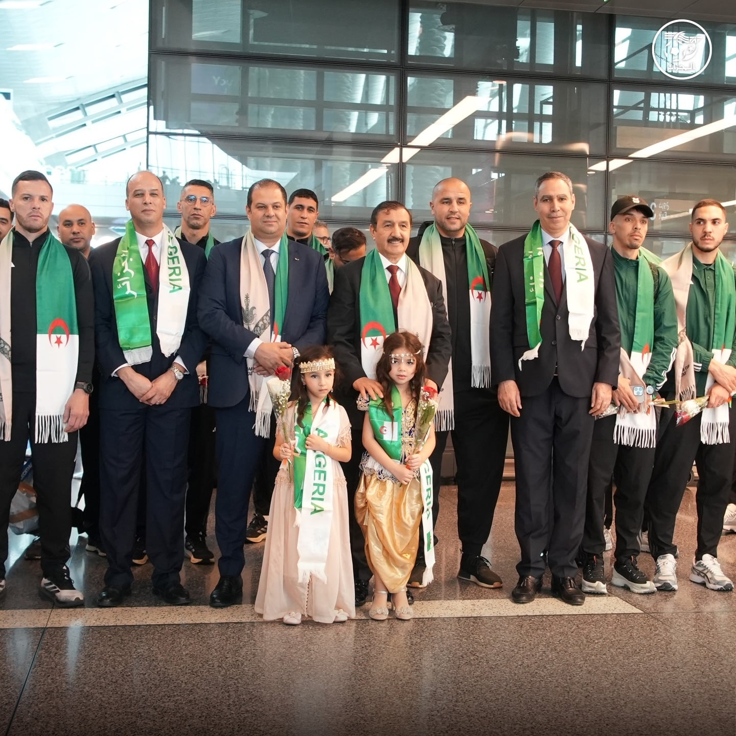Algeria’s ‘Les Verts’ Arrive in Doha for Arab Cup 2025