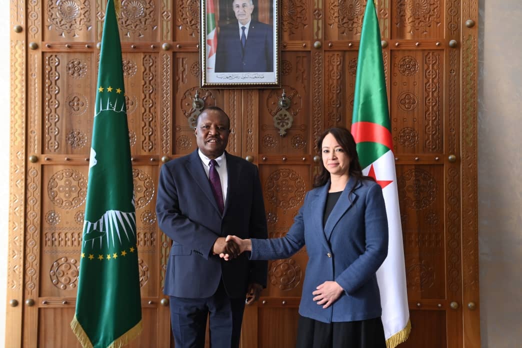Algeria Welcomes African Parliament President Sharumbira