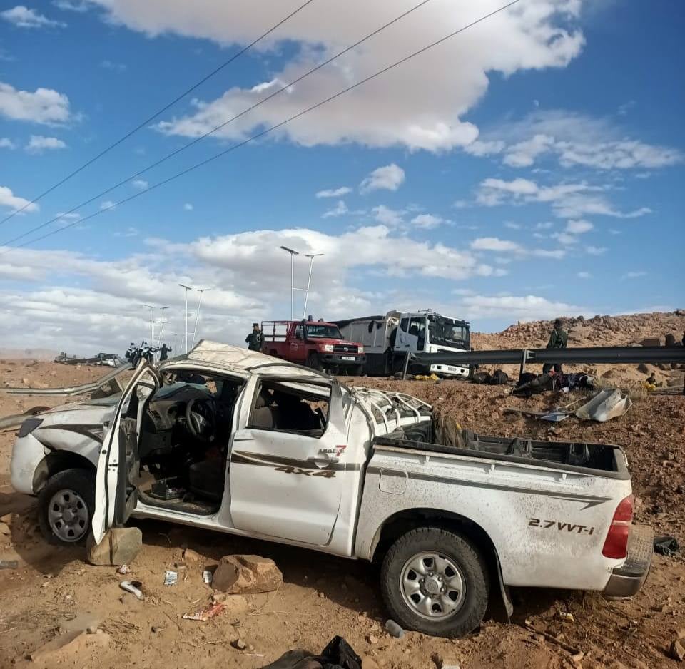 Sixteen Injured in Serious Road Accident in Tamanrasset