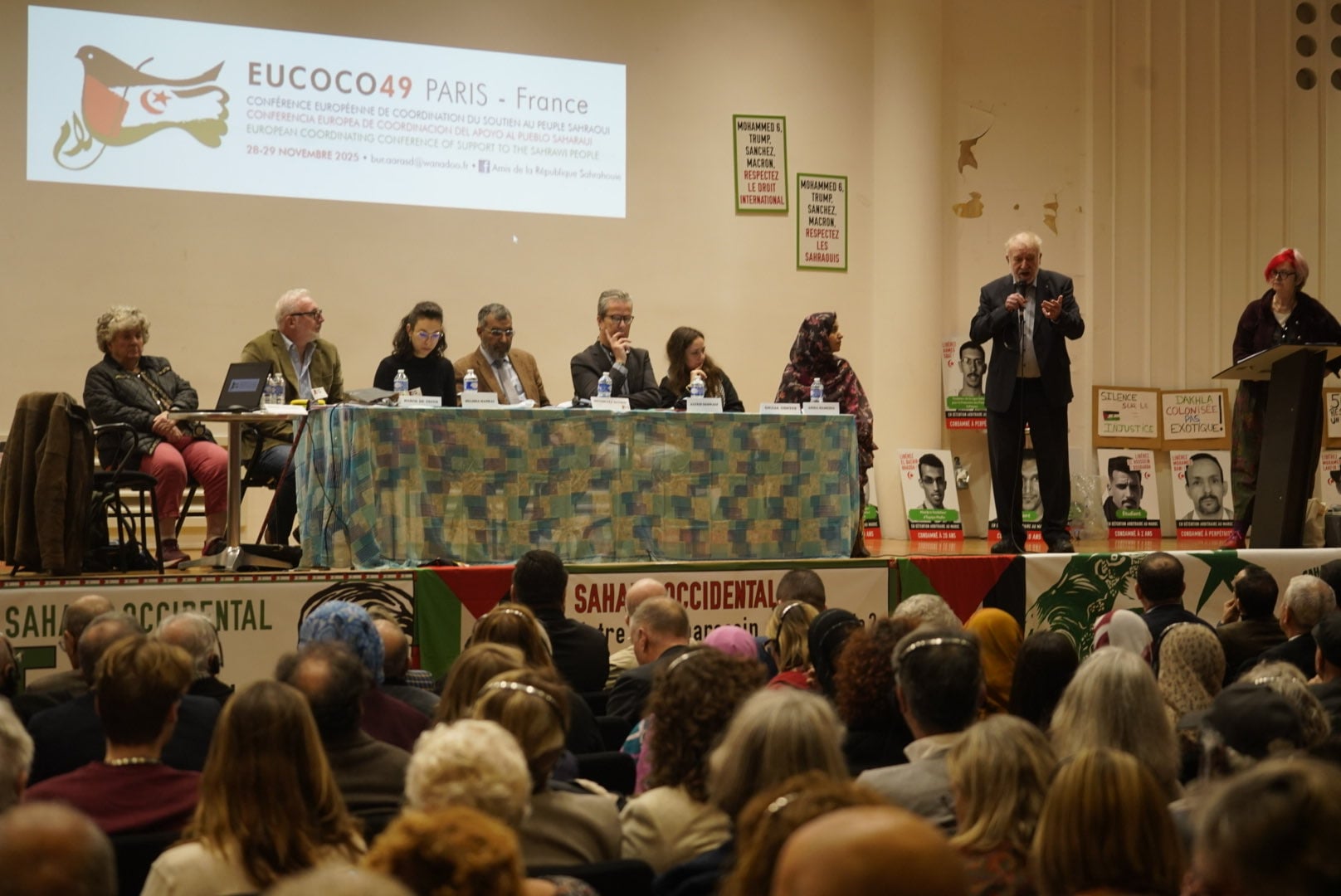 European Solidarity Conference for Sahrawi People Concludes in Paris