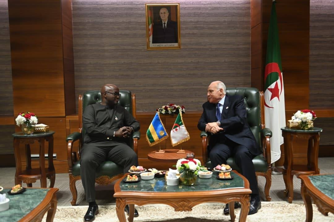 Algerian Foreign Minister Meets Rwandan Counterpart in Algiers
