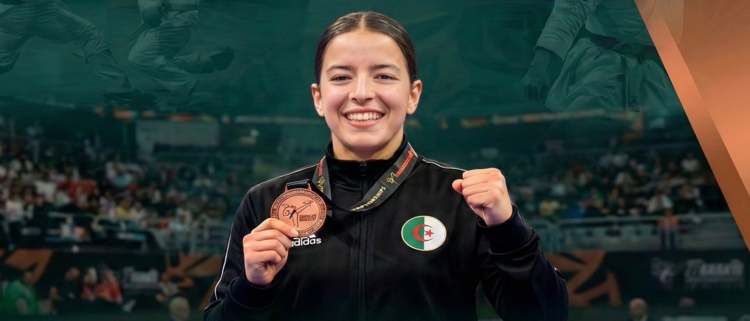 Louiza Abouriche Secures Bronze at Karate World Championships