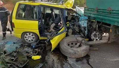 Five Killed, Three Injured in Tragic Multi-Vehicle Accident Near Setif