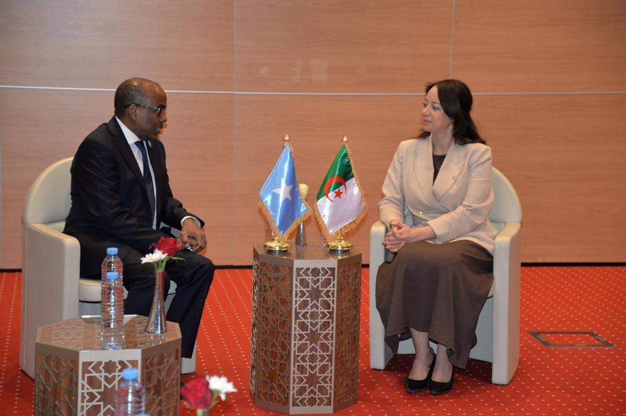 Mansouri Holds Talks with Somali Foreign Affairs Minister