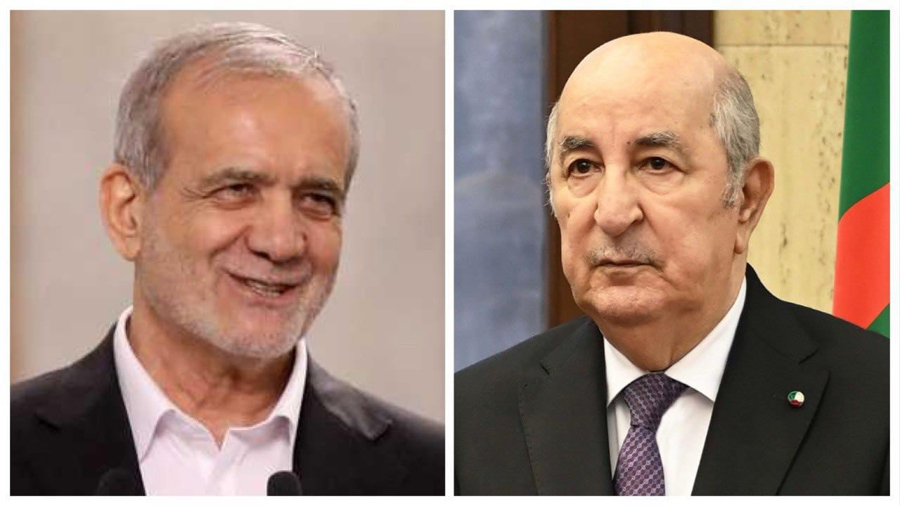 President Tebboune Receives Congratulations from Iranian Counterpart