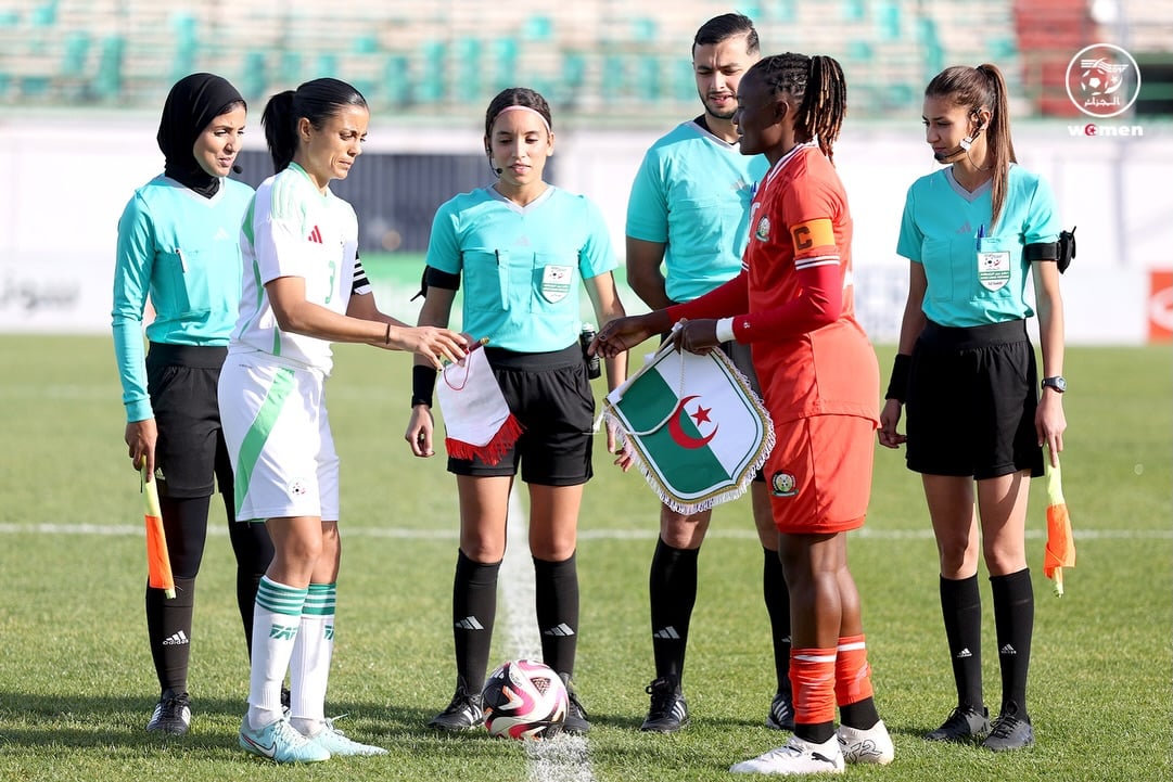 Algerian Women’s National Team Draws with Kenya in Friendly Match