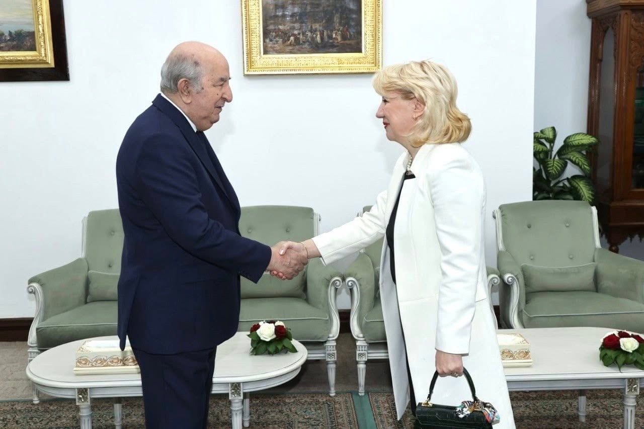 President Tebboune Bids Farewell to Serbian Ambassador