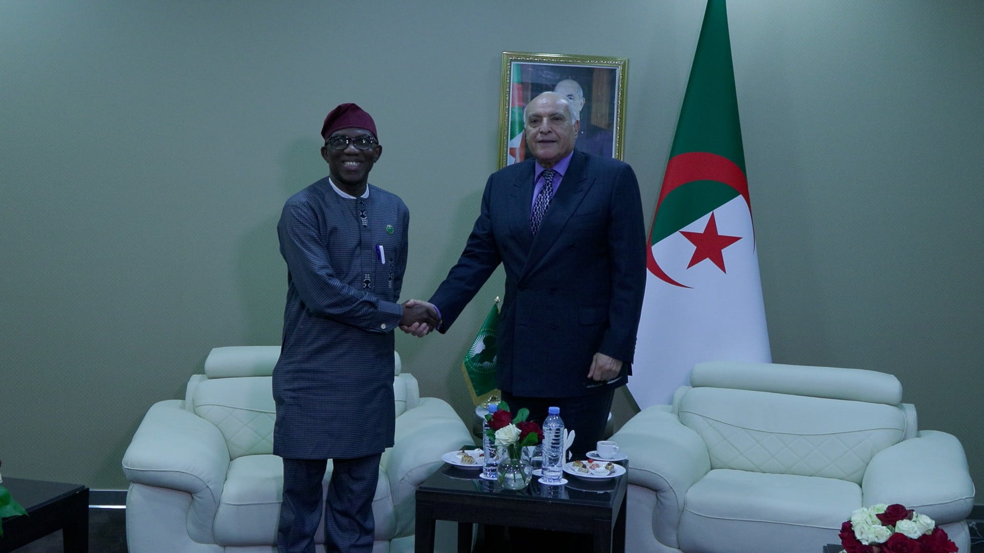 Ataf Meets AU Commissioner, Discusses Peace and Security