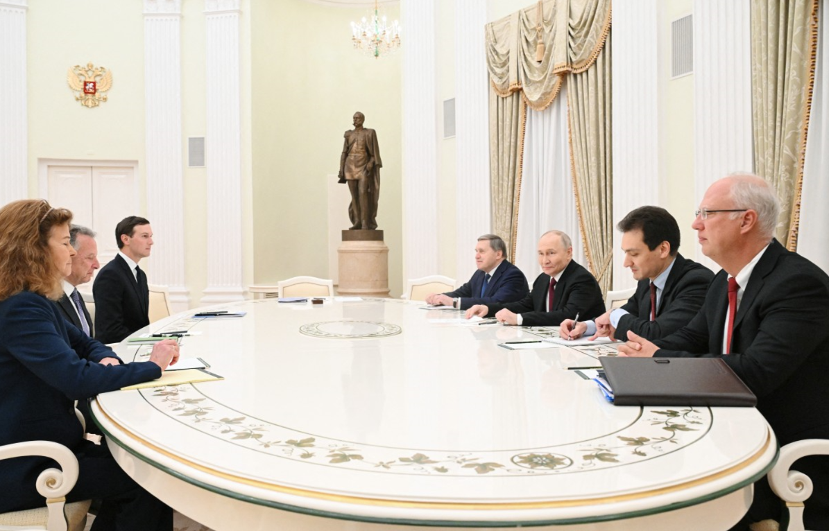 Putin Meets US Envoys Witkoff and Kushner to Discuss Ukraine
