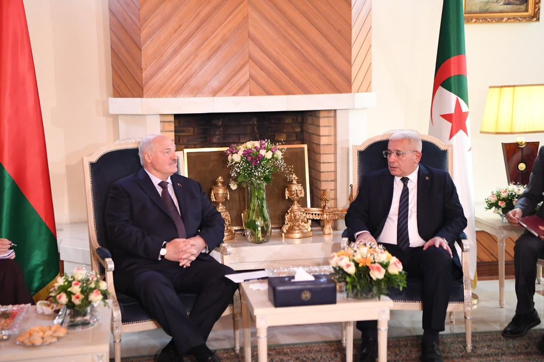 Speaker Boughali Pays Courtesy Visit to Belarusian President