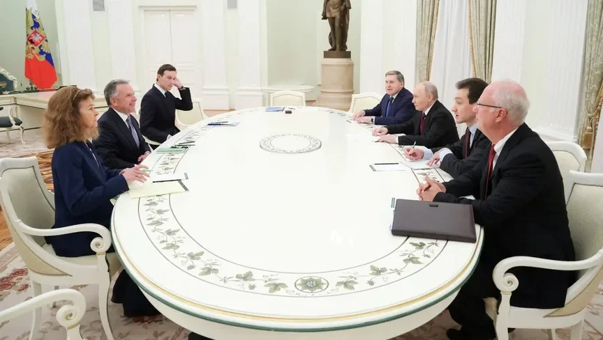 Putin Meets with US Envoys Kushner and Witkoff in Moscow