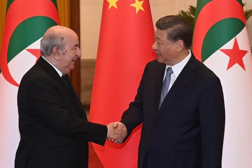 President Tebboune Receives Congratulatory Message from China’s Xi