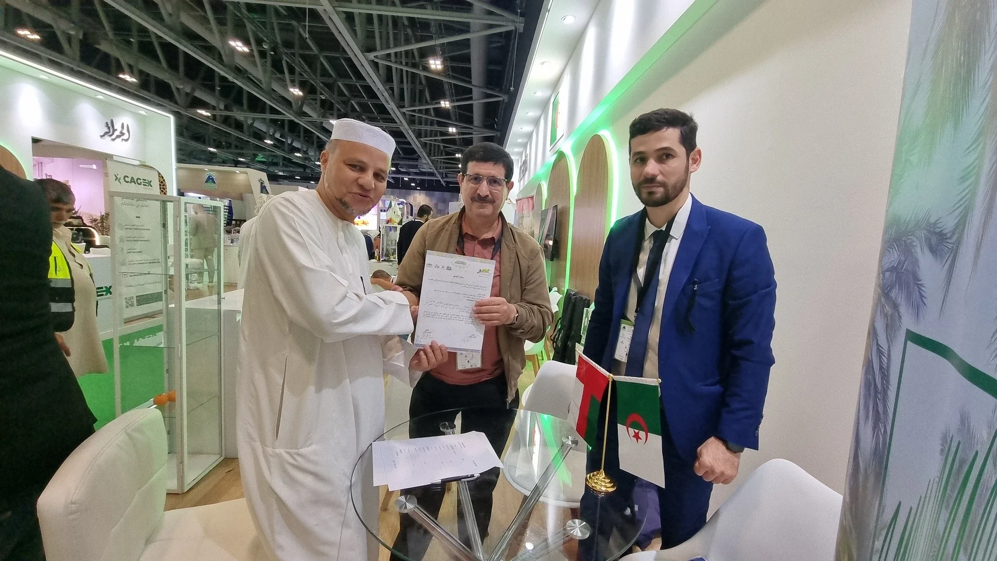 Algerian Firms Secure 7 Export Deals at Oman Agrofood