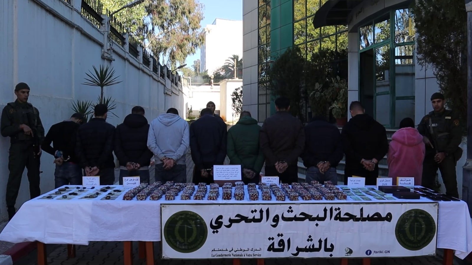 National Gendarmerie Dismantles International Drug Trafficking Ring