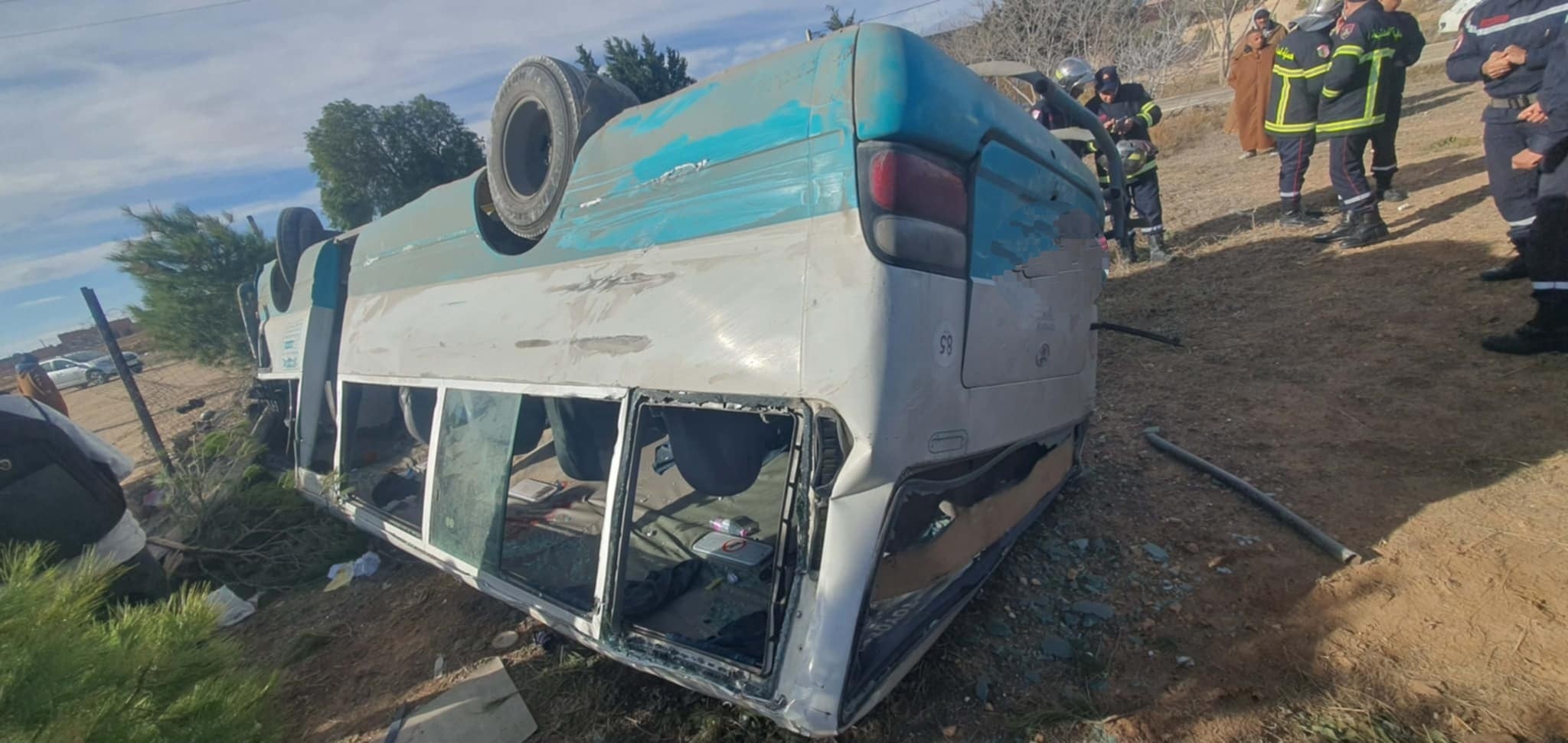 Tragedy in Tebessa: Bus Accident Claims Life, Injures 15