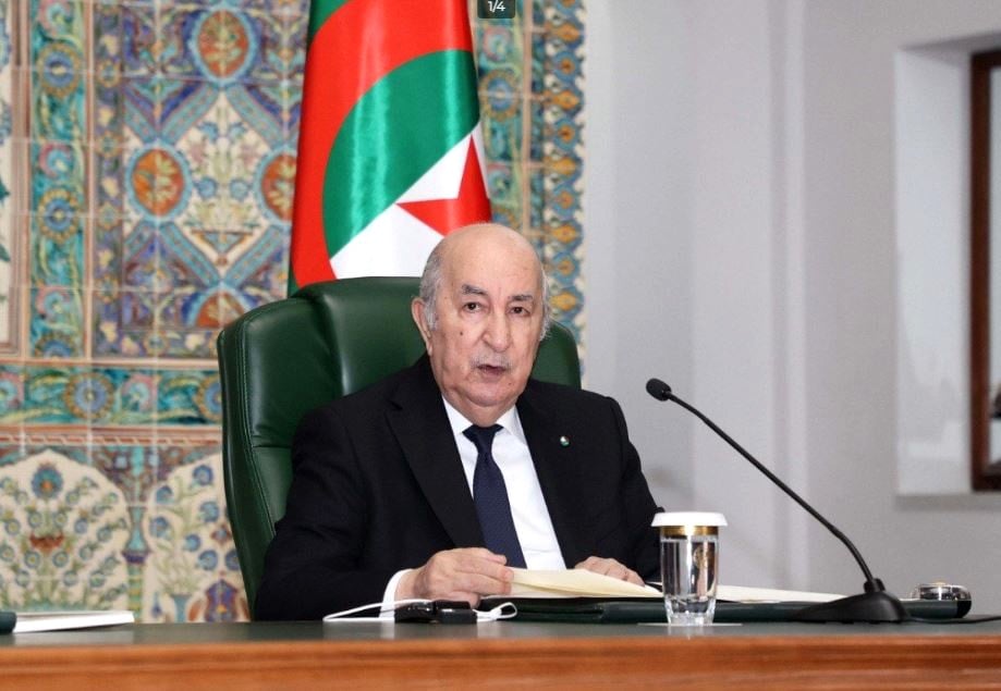 President Tebboune Reaffirms Algeria’s Support for Palestinian and Sahrawi Rights
