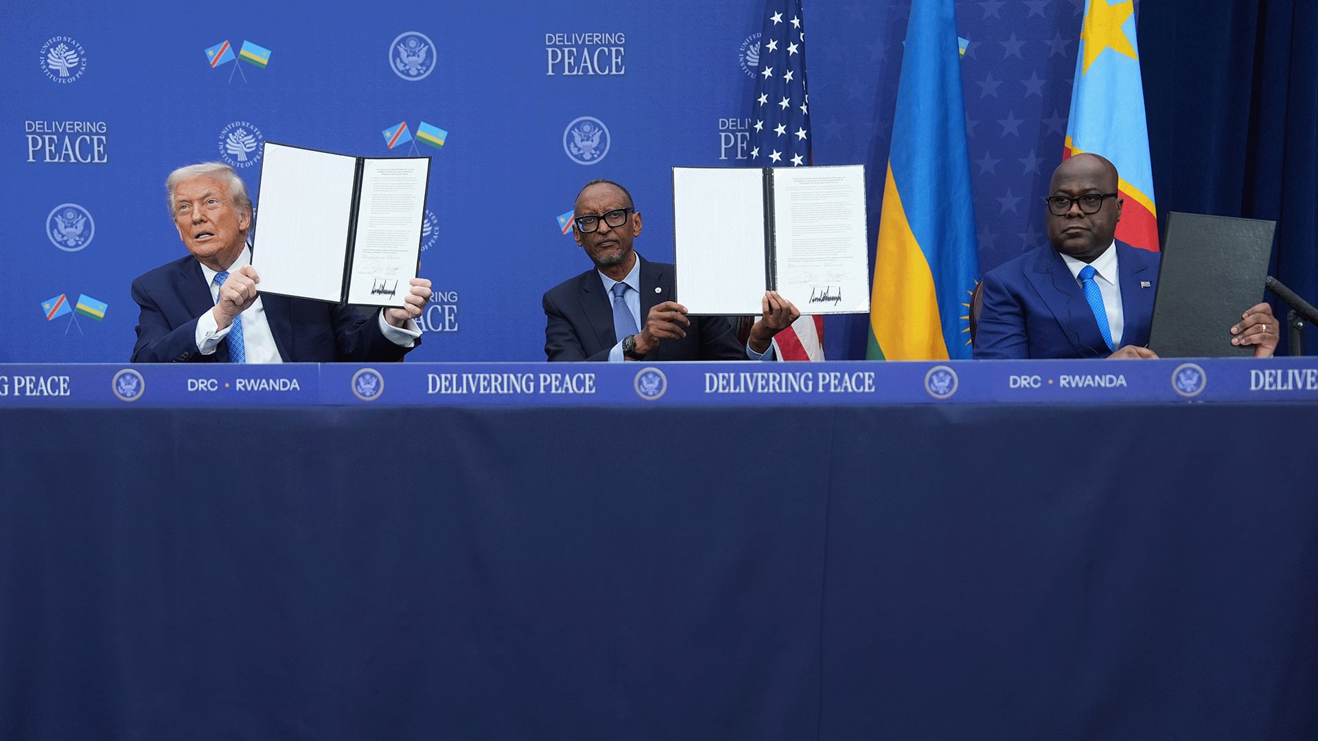 Historic Peace Accord Signed Between Rwanda and DR Congo in Washington
