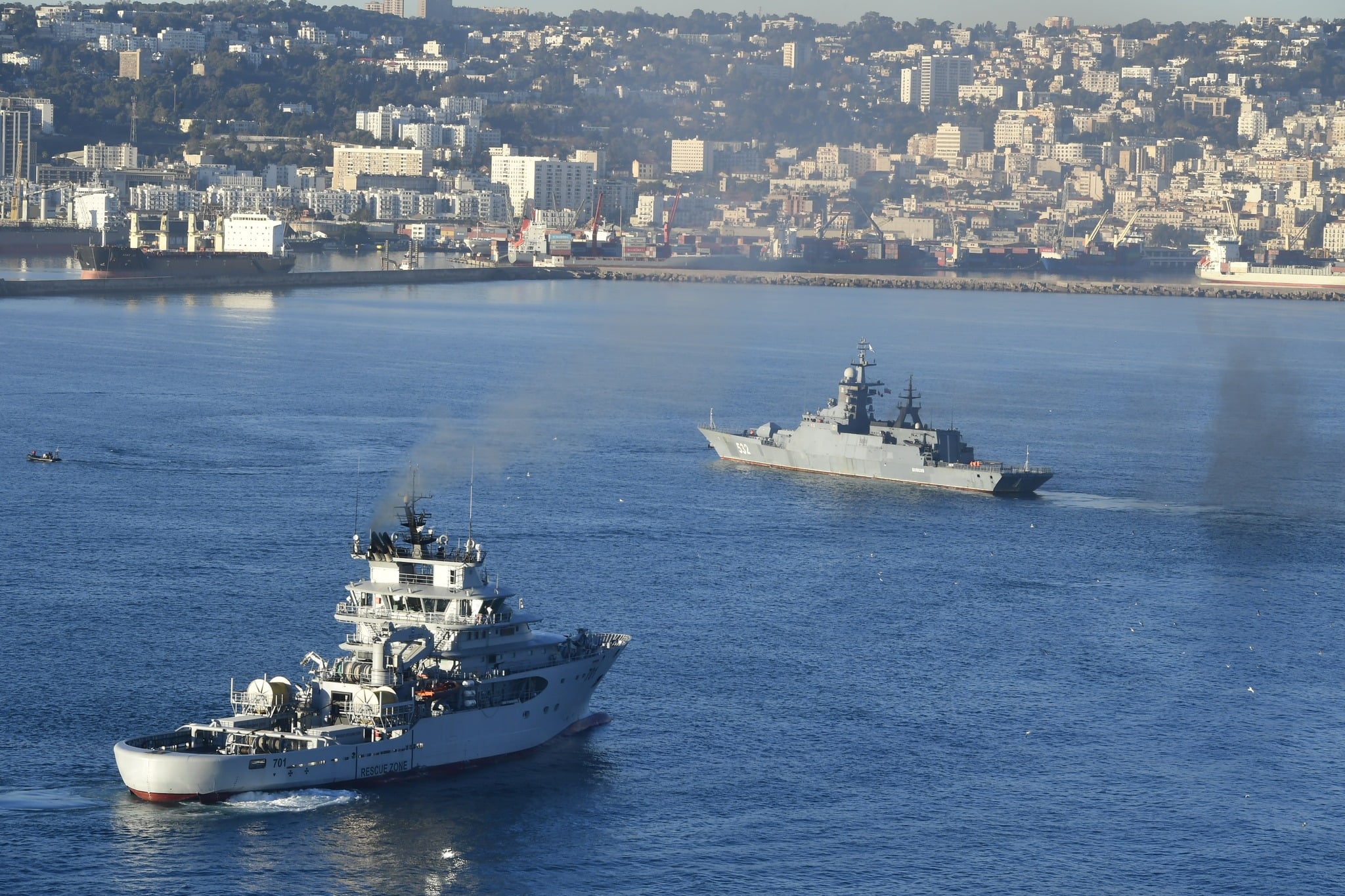 Russian Corvette ‘BOIKII’ Docks in Algiers to Bolster Naval Cooperation