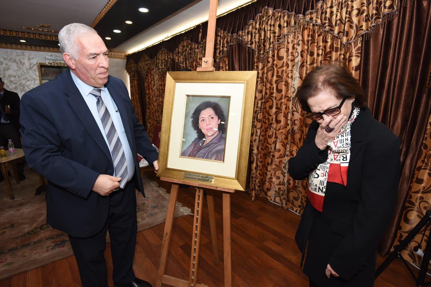 National Heroine Djamila Bouhired Honored by Veterans Affairs Minister