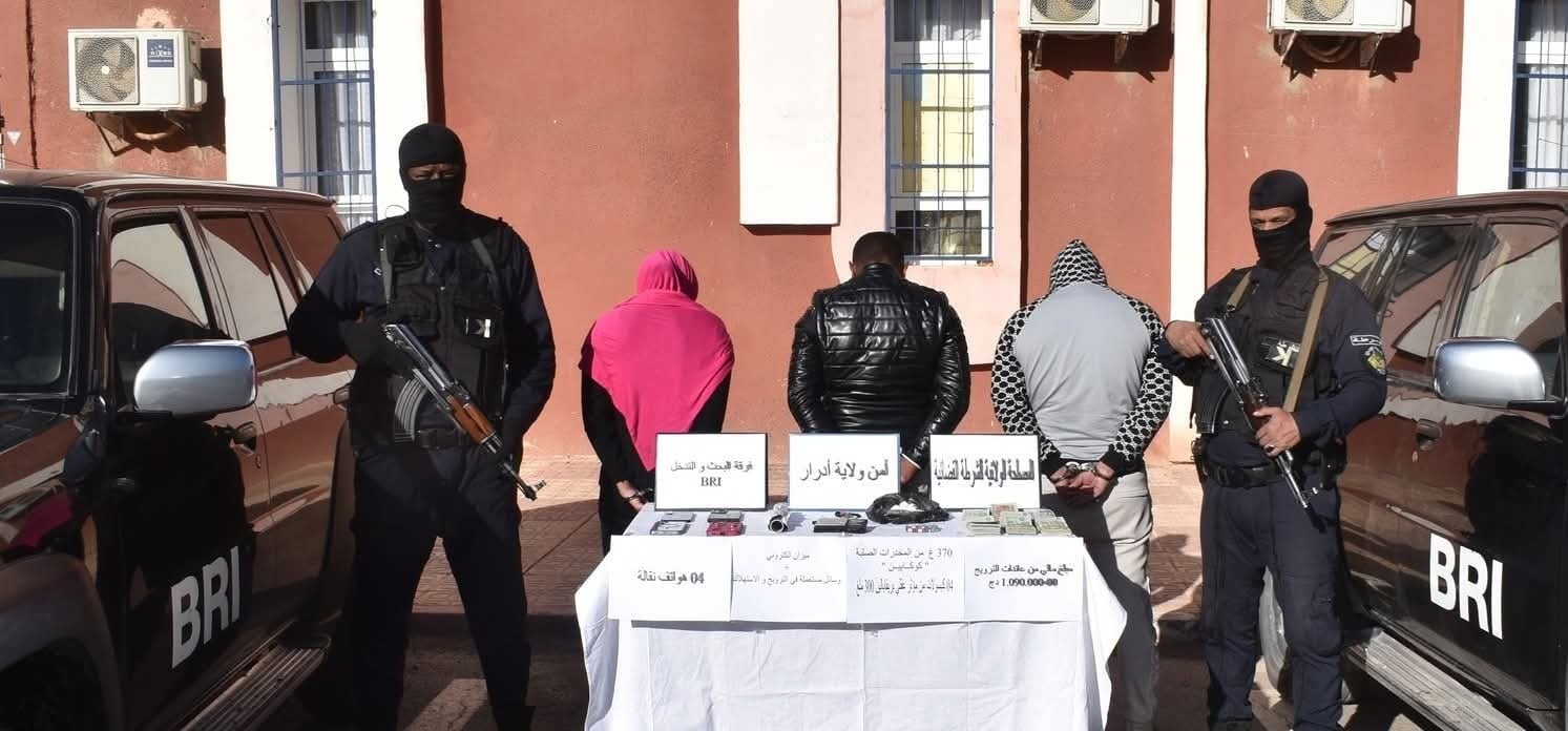 Adrar: Drug Trafficking Ring Busted, Three Arrested