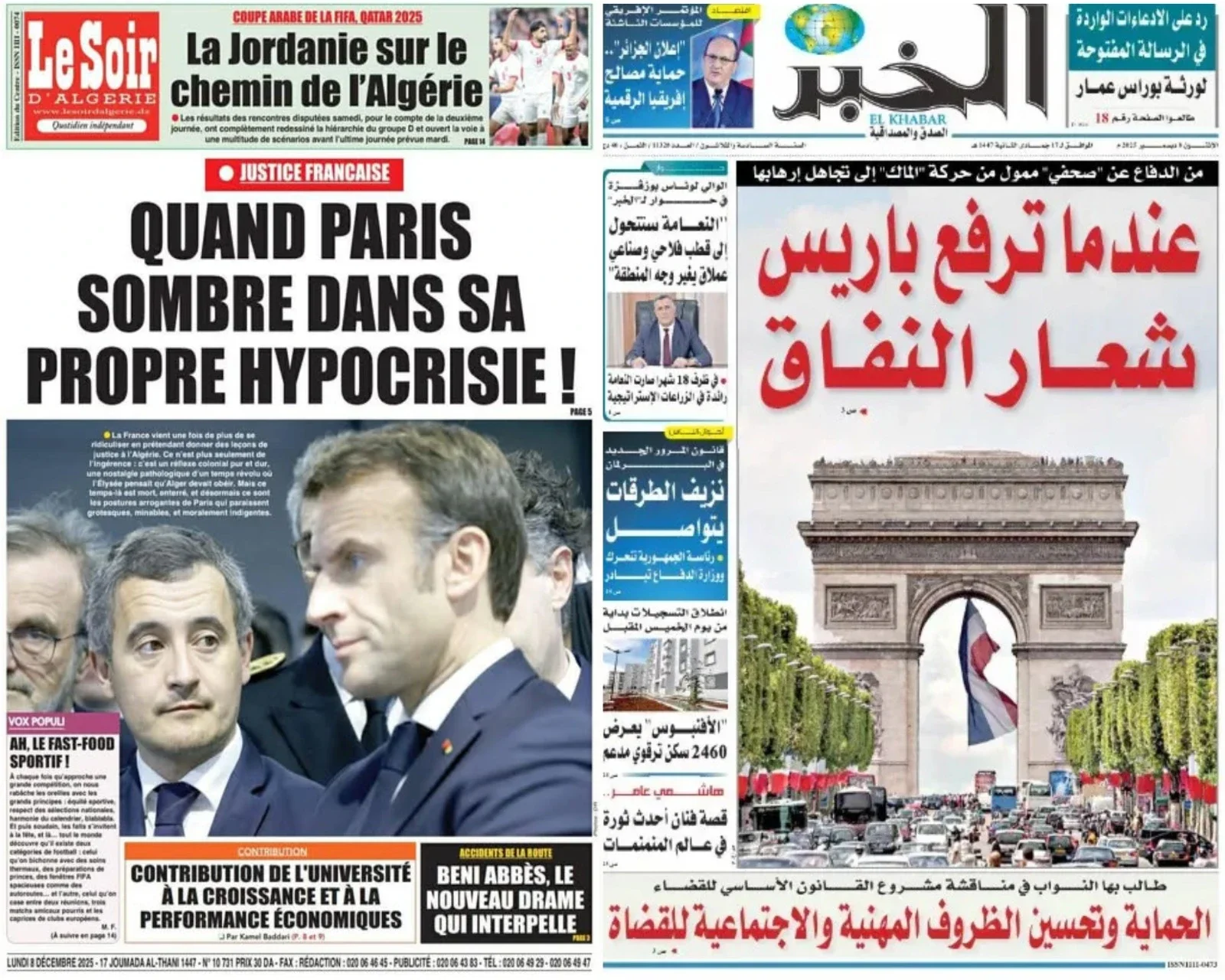 Algerian Media Condemns French Campaign Against Algeria
